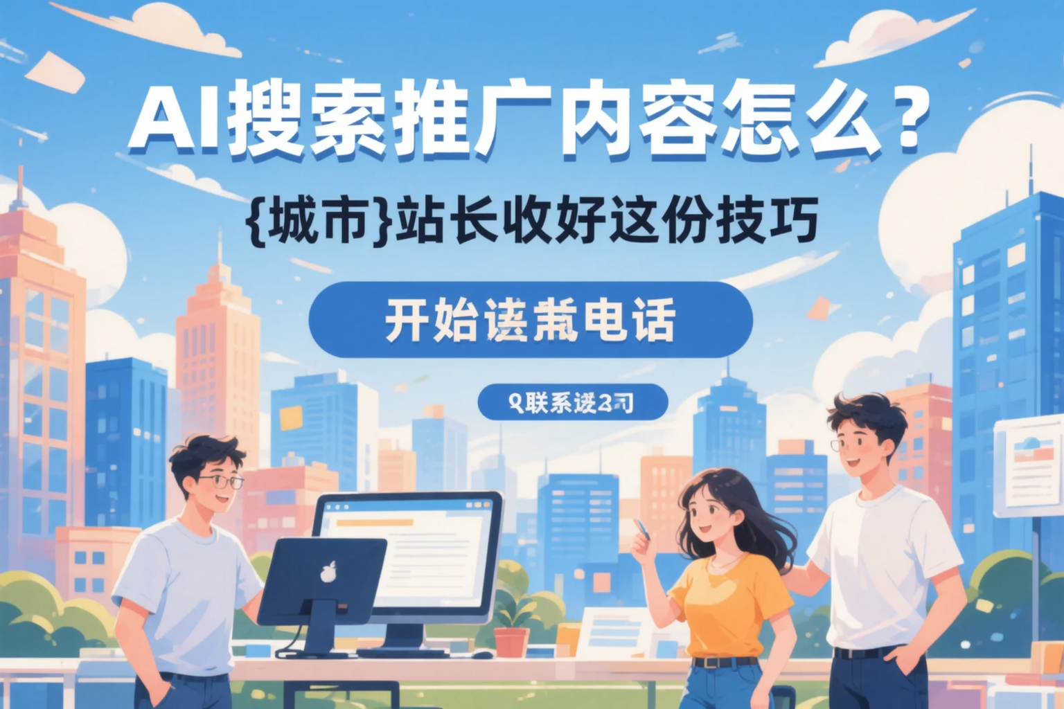 AI搜索推广内容怎么写？塔河站长收好这份技巧