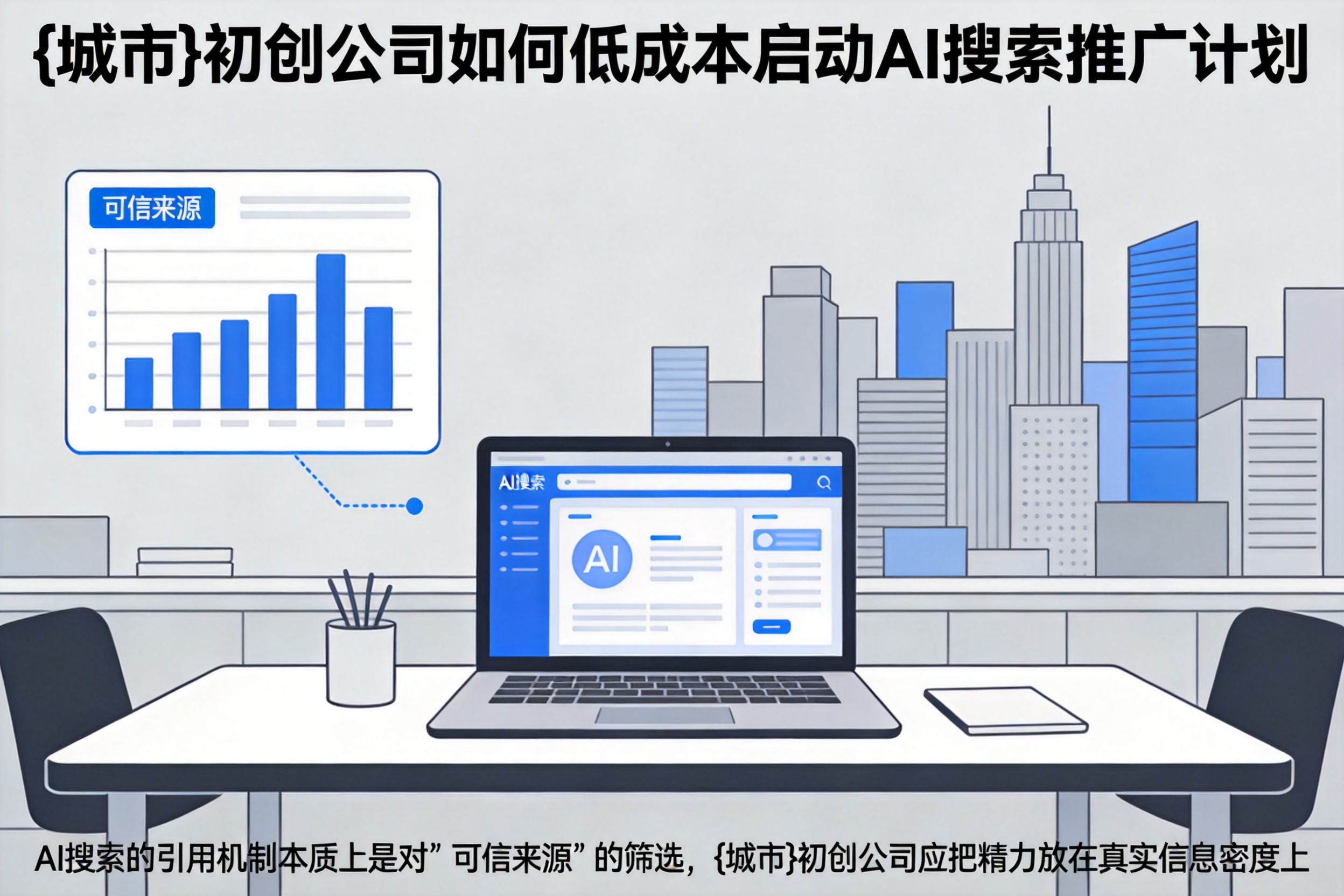 塔河初创公司如何低成本启动AI搜索推广计划